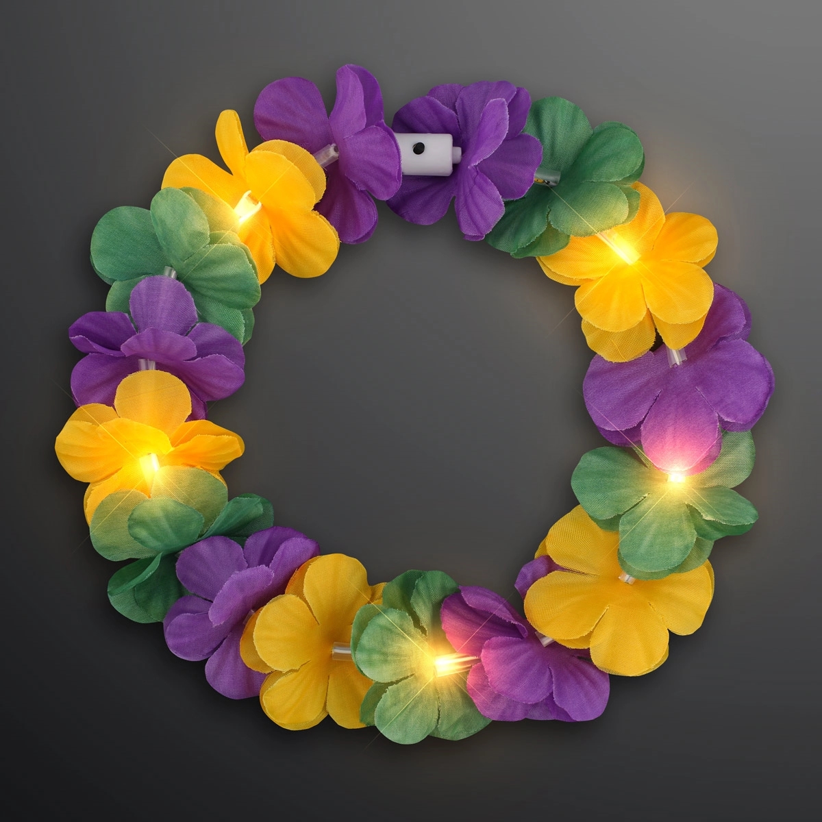 LED Value Flower Crowns, Lei Headband 6