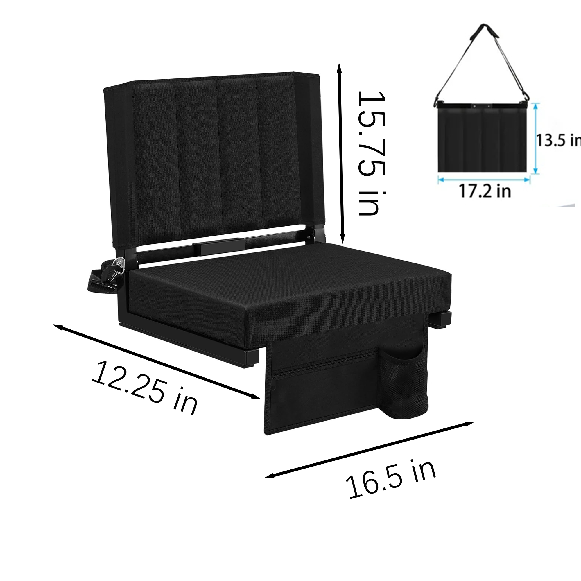 Portable Folding Bleacher Stadium Seat 5
