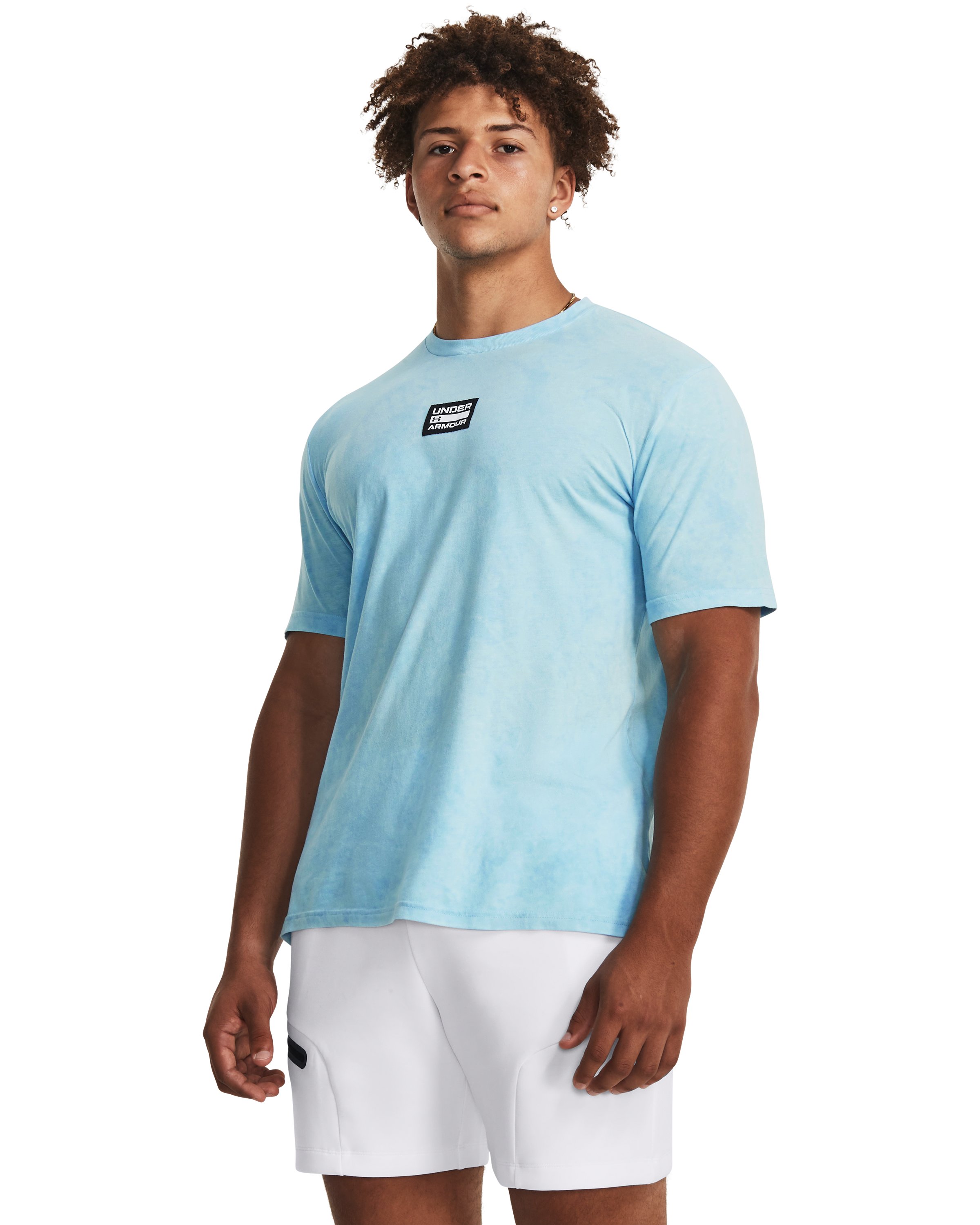 Men's UA Elevated Core Wash Short Sleeve 3