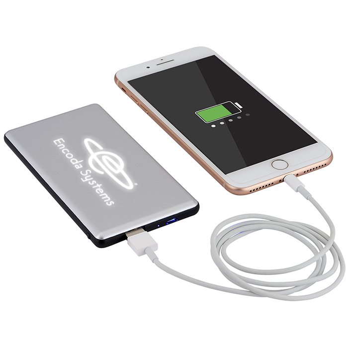 UL Certified Glow Power Bank – 4000 mAh 16