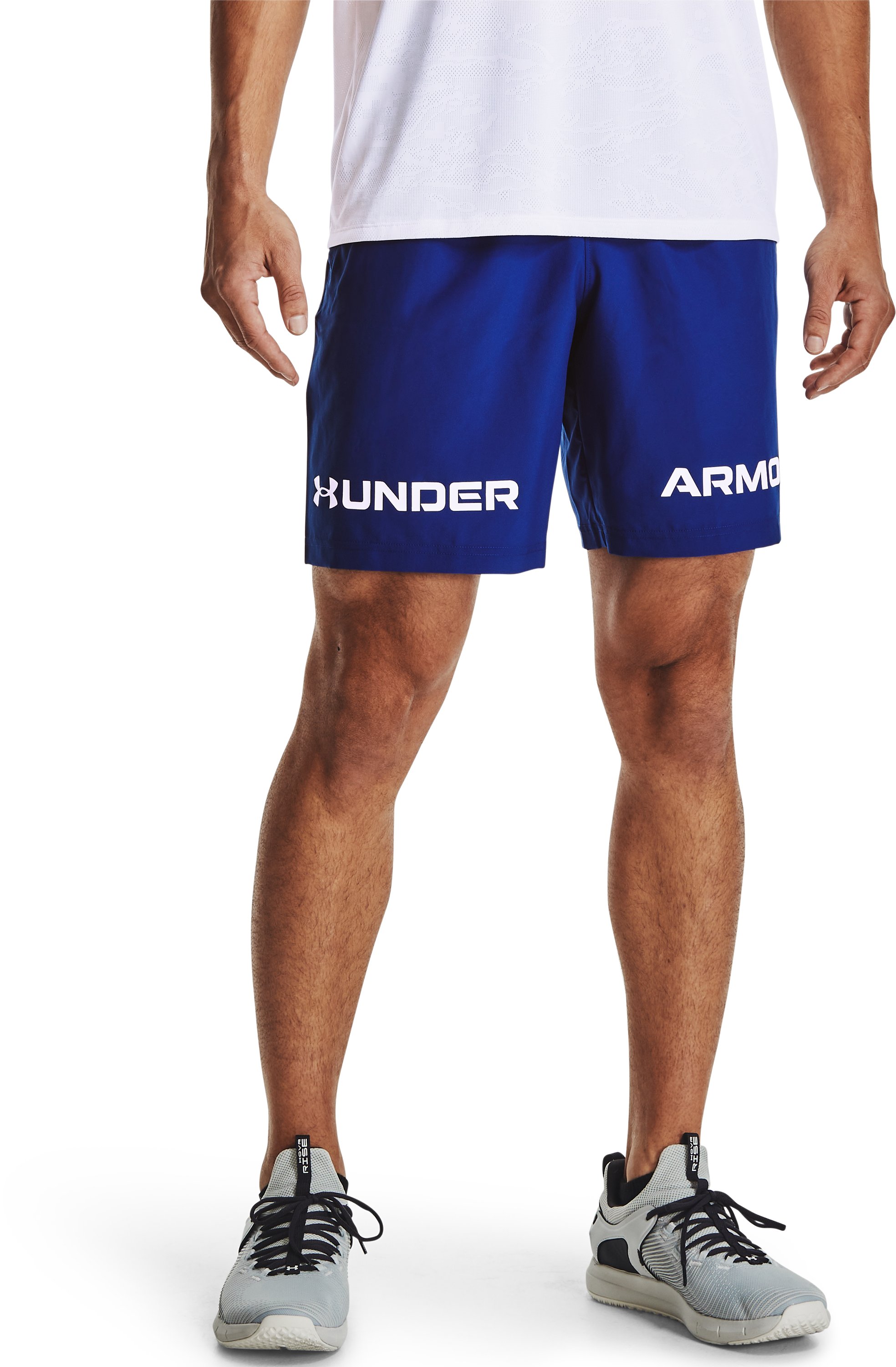 UA Woven Graphic Wordmark Men's 8 Shorts 2