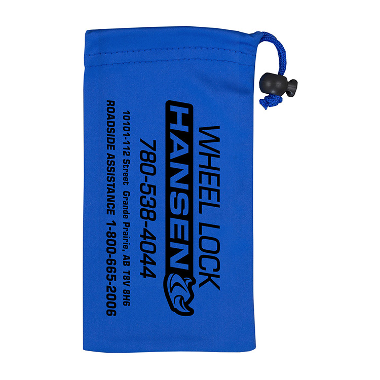 4" W x 7-1/2 " H "Clean-n-Carry" Spot Color Microfiber Drawstring Pouch For Cell Phones, Eyeglasses 9