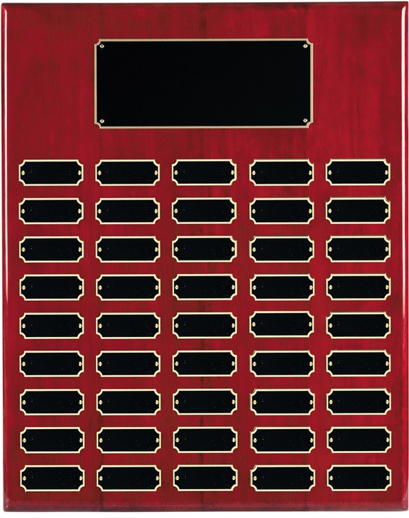 45 Plate Rosewood Piano Finish Perpetual Plaques 2