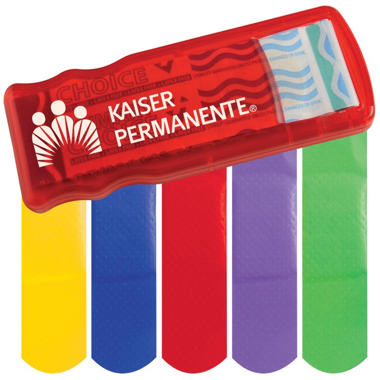 Bandage Dispenser w/ Color Bandages