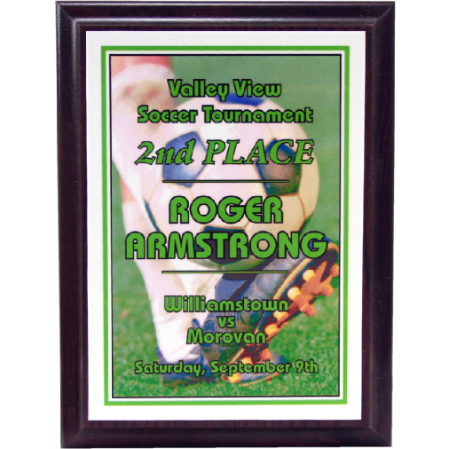 Custom Full Color Plaque 4