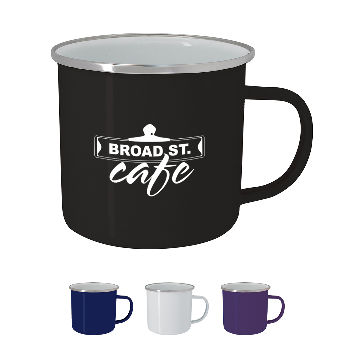 16 Oz. Enamel Campfire Mug 3
