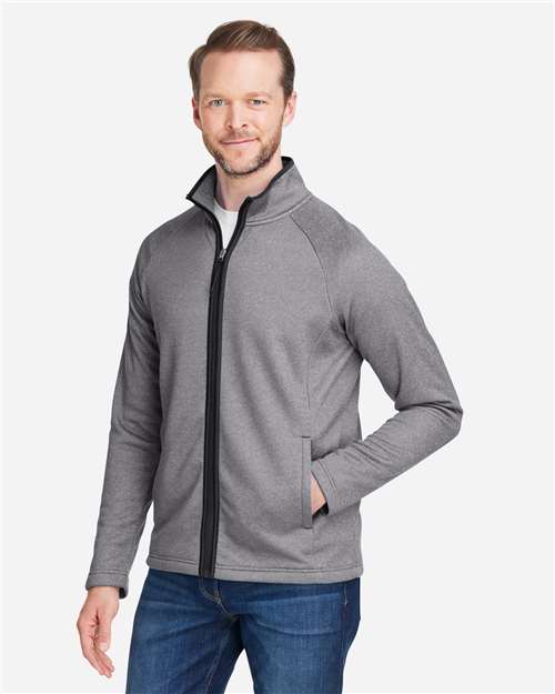 Men's Venture Heathered Stripe Full-Zip Jacket - CE72 25