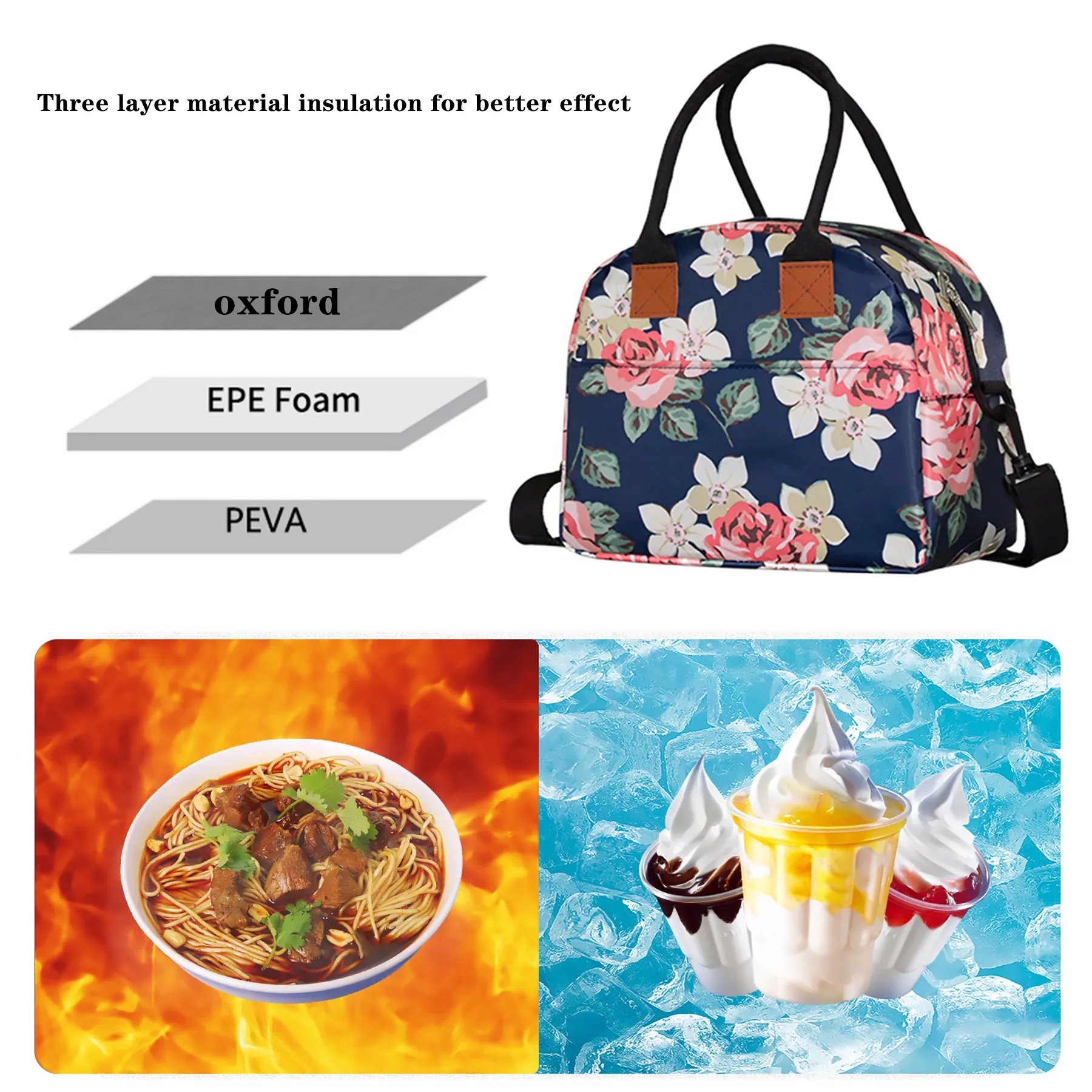 Oxford Outdoor Portable Thickened Insulation Bag 2