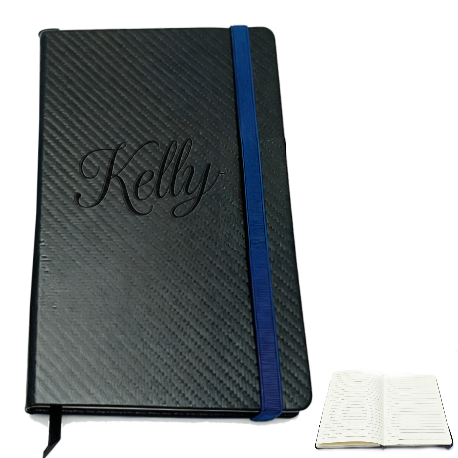 A5 Hardcover Carbon Fiber Notebook 2