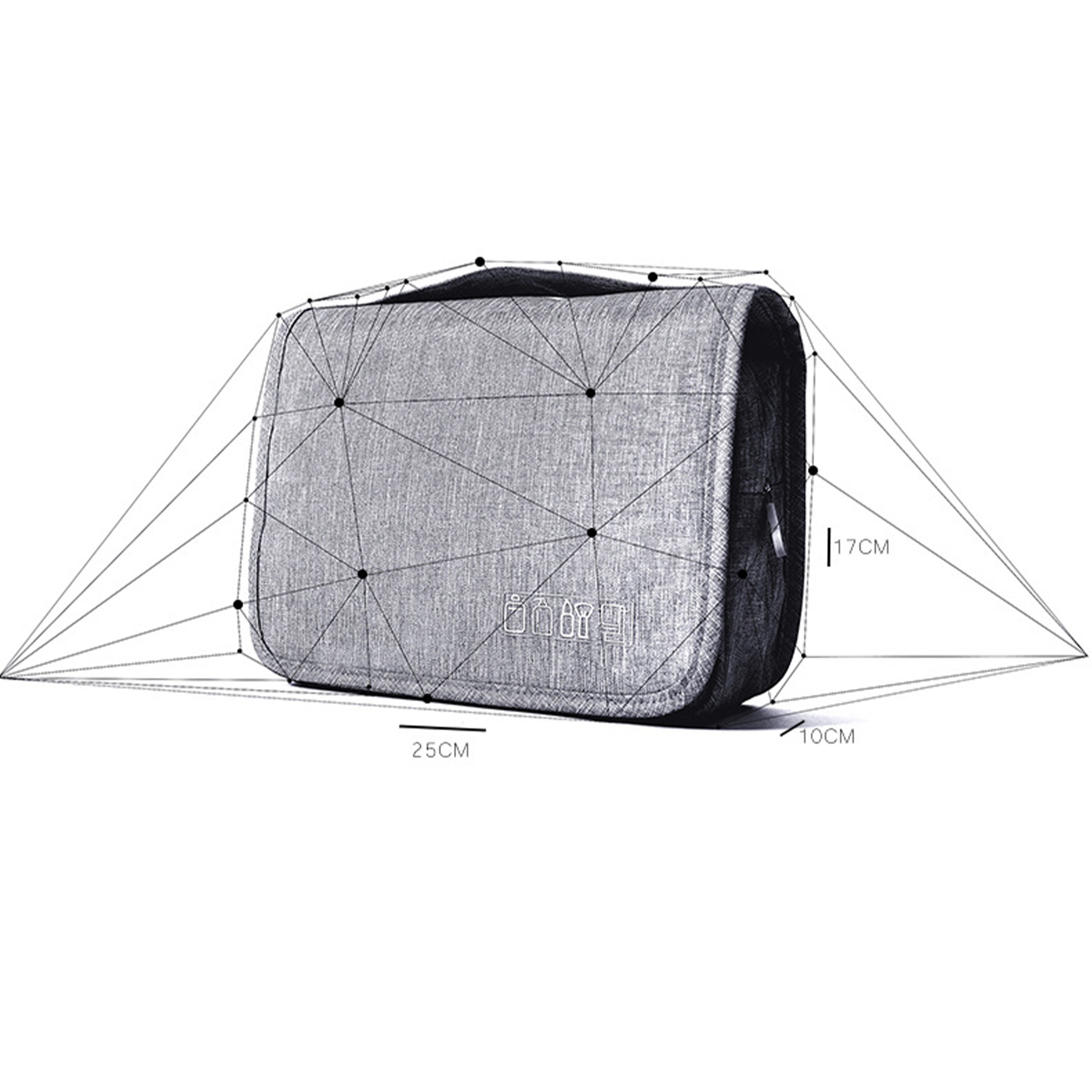 Portable Hanging Travel Toiletry Bag 2
