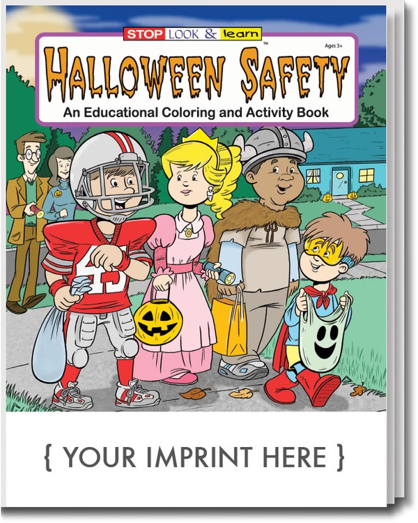 COLORING BOOK - Halloween Safety Coloring & Activity Book 1
