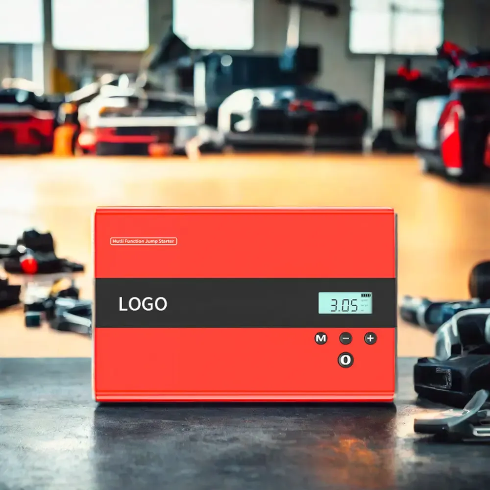 2-in-1 Jump Starter with Air Compressor 1