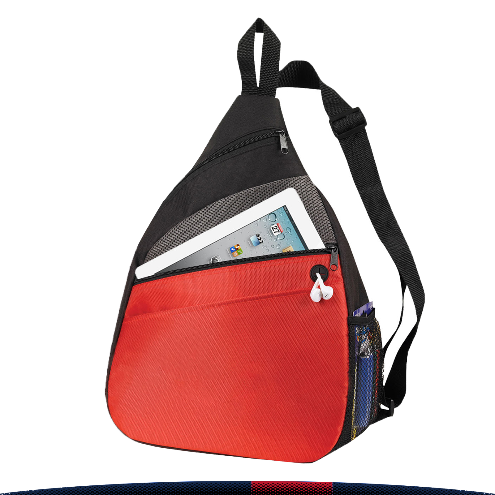 Halcy Sling Backpack, custom backpack with logo imprint 4