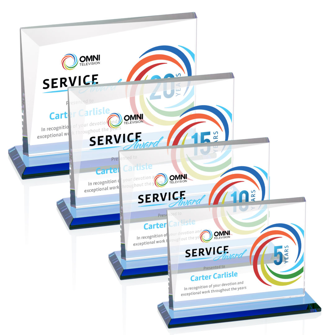 Mirela VividPrint™ Award - Sky Blue