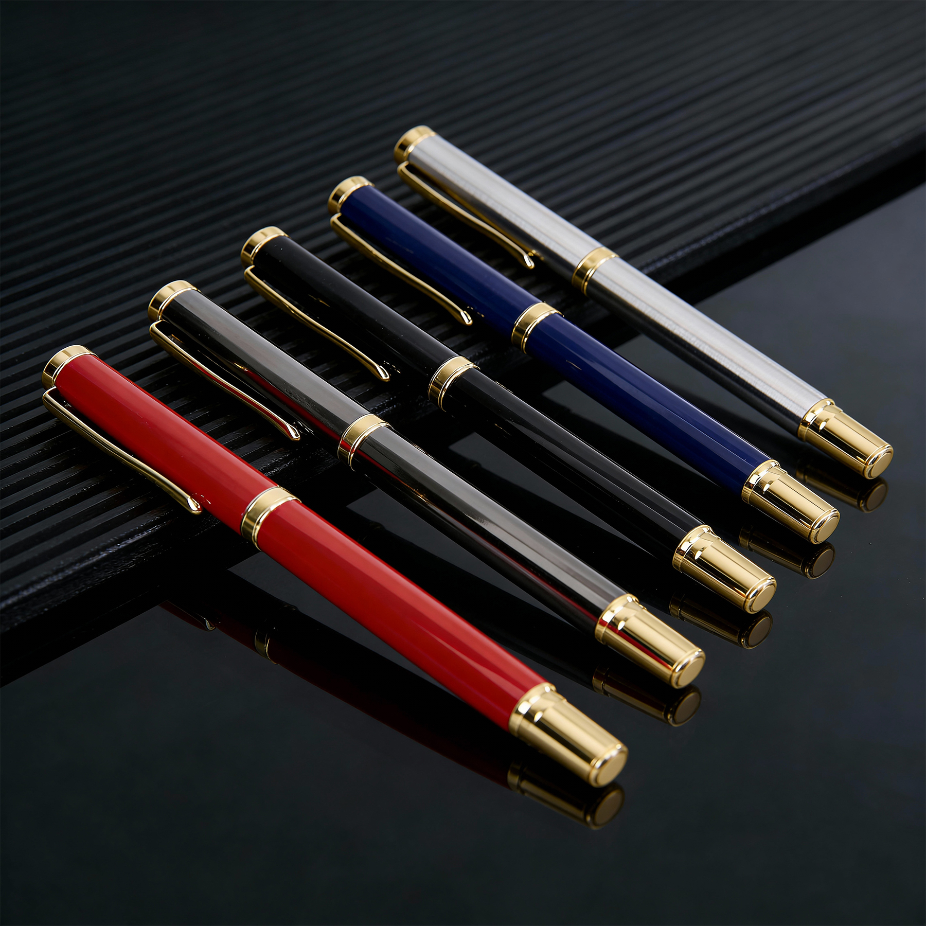 Metal Gel Pen Set 3