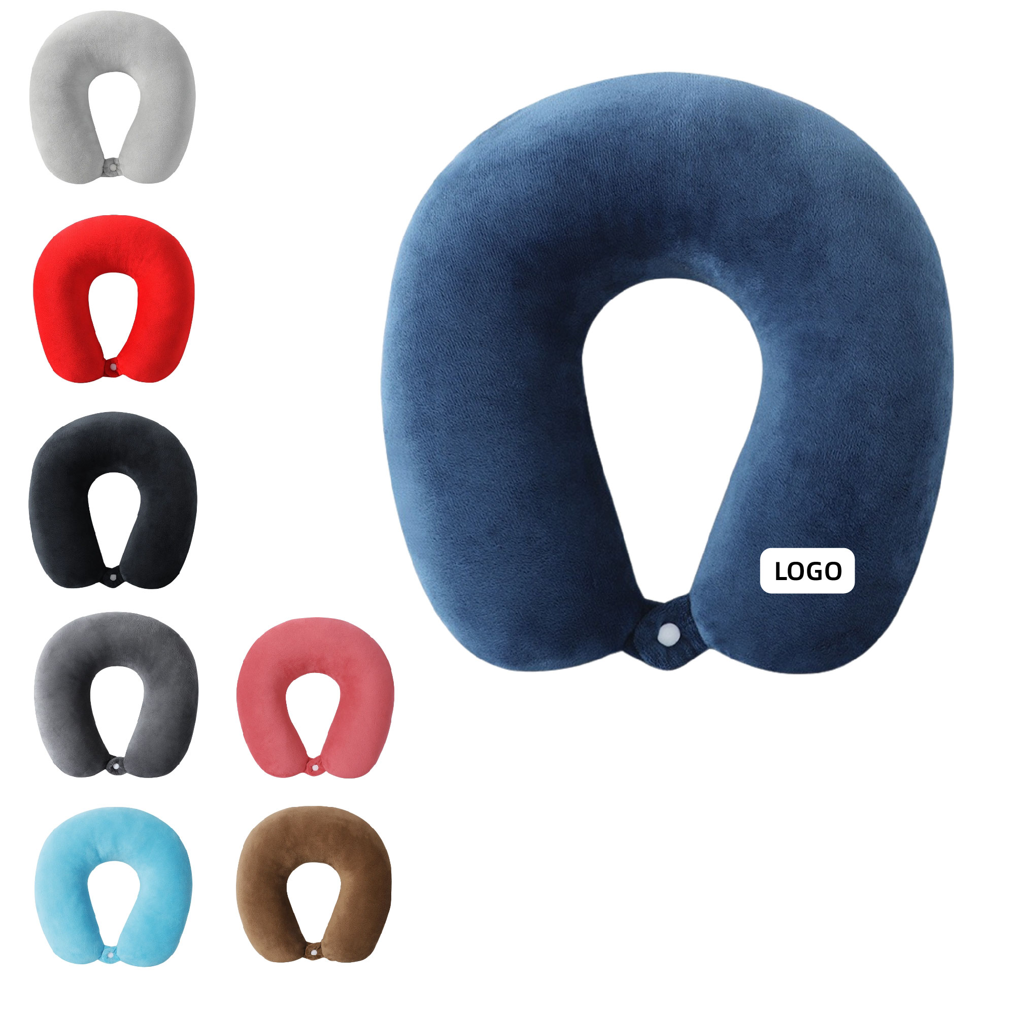 Comfort Memory Foam U-shaped Neck Pillow 1