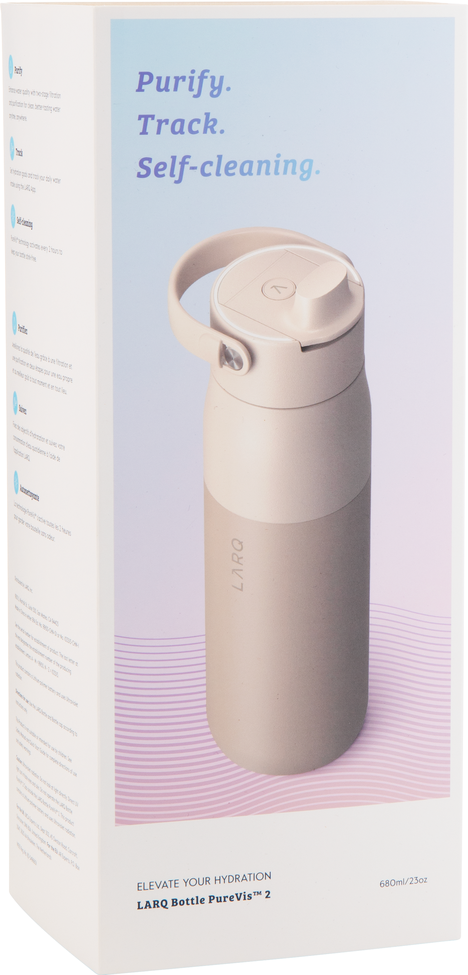 23 oz larq purevis 2, custom water bottle with logo imprint 6
