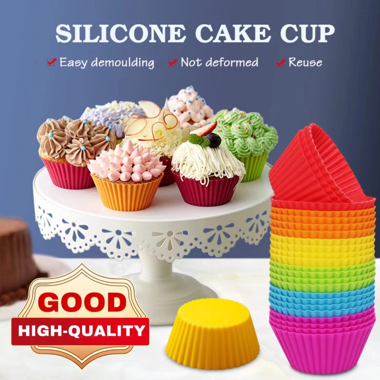 Silicone Baking Cups 5