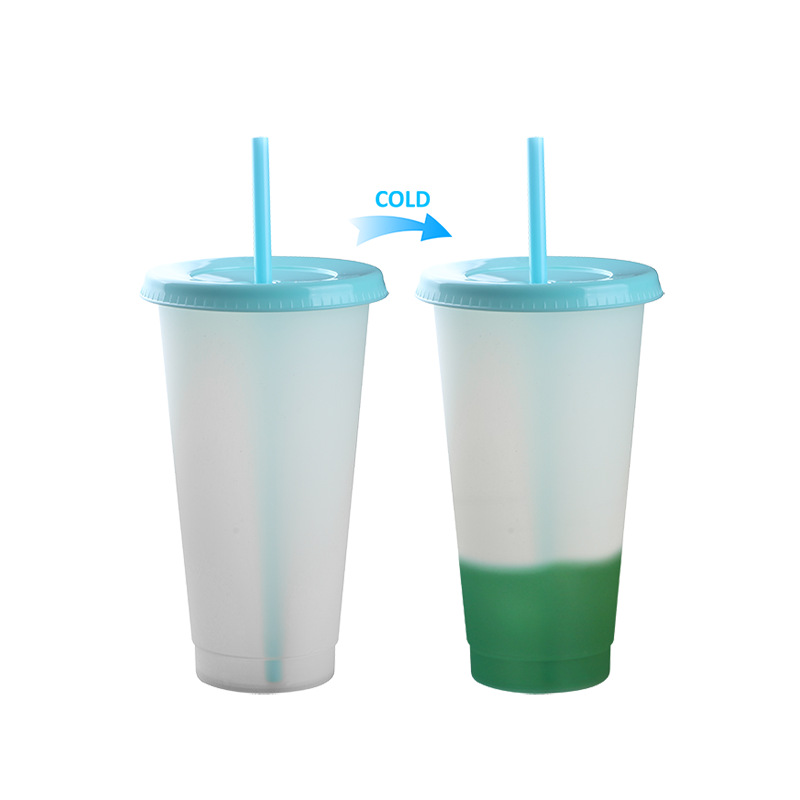 24OZ Summer Tumblers Party Color Changing Cups 2