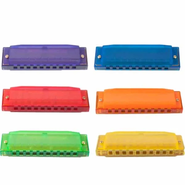 Mini Plastic Beginners Harmonica 2