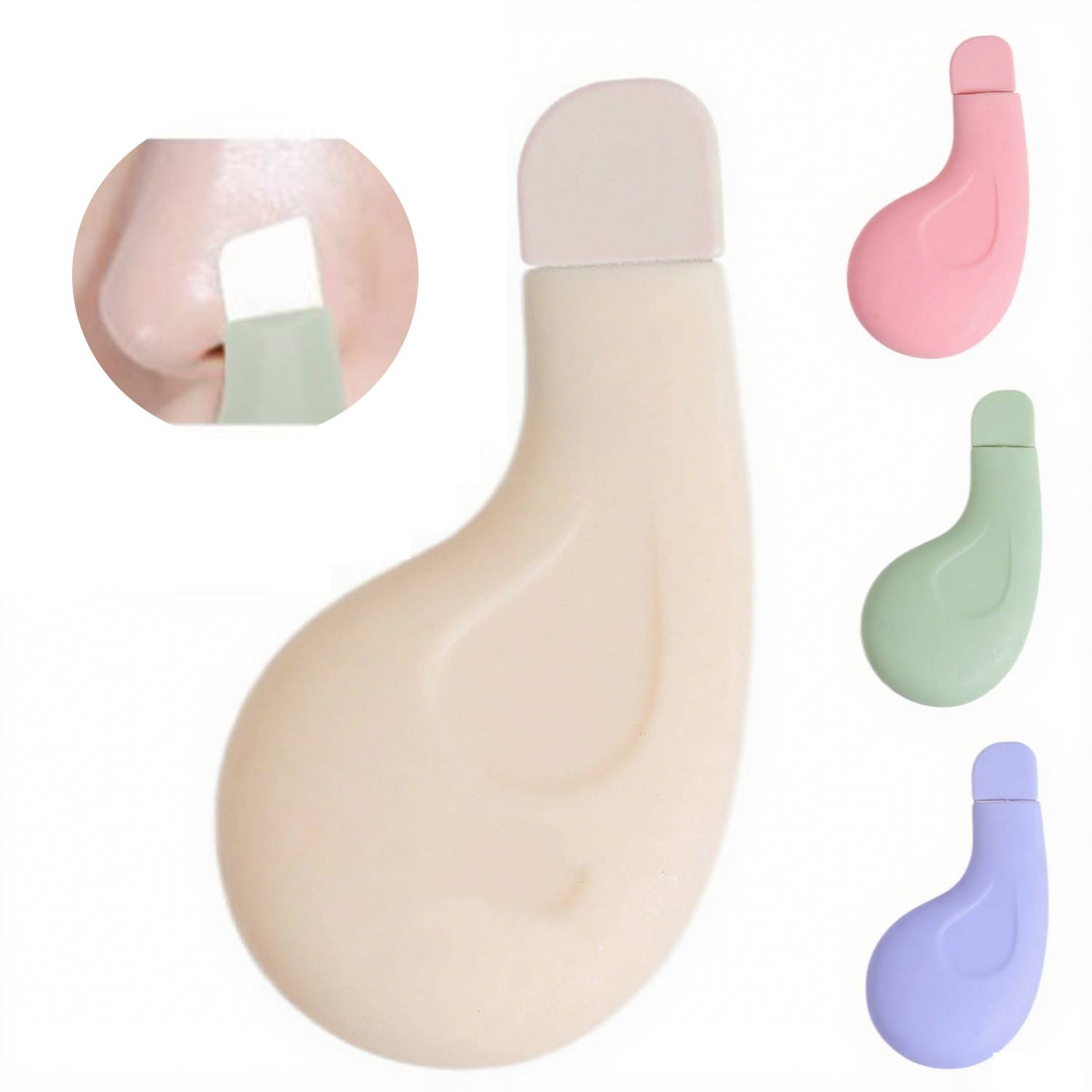 Plastic Handle Manual Blackhead Scraper 8