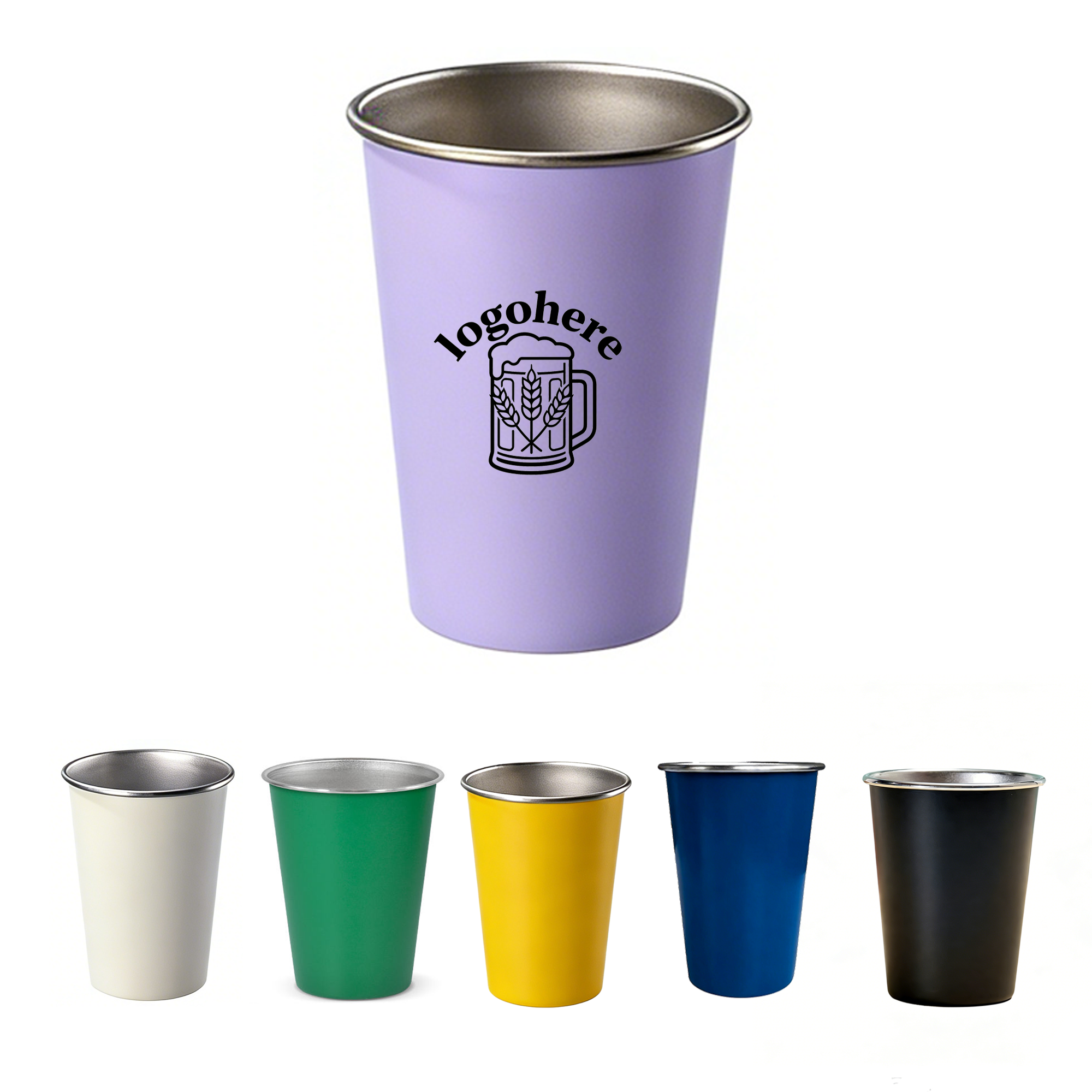 MOQ 50 Stainless Steel Pint Mug 2
