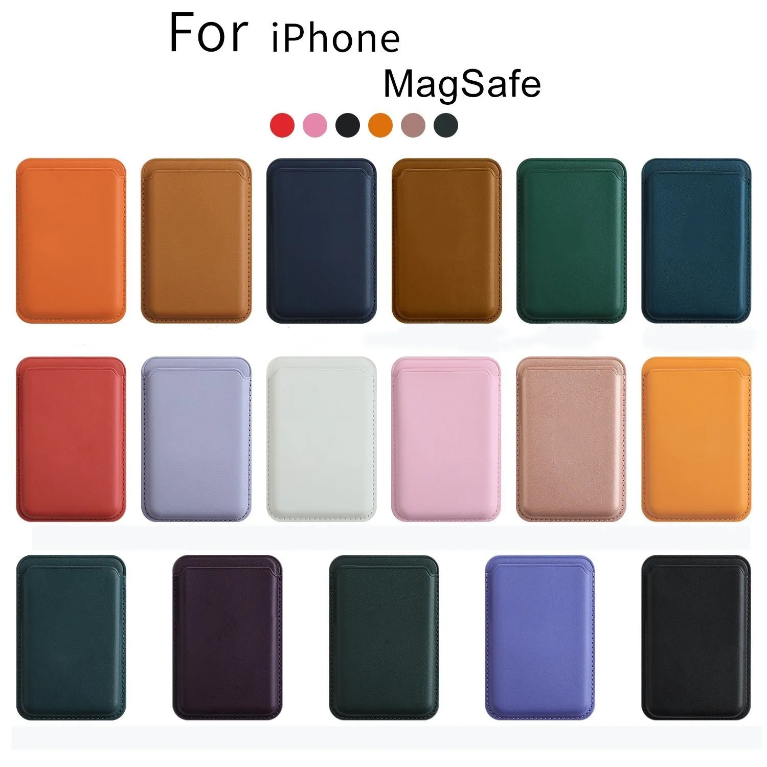 Magnetic Card Wallet Holder with MagSafe 4