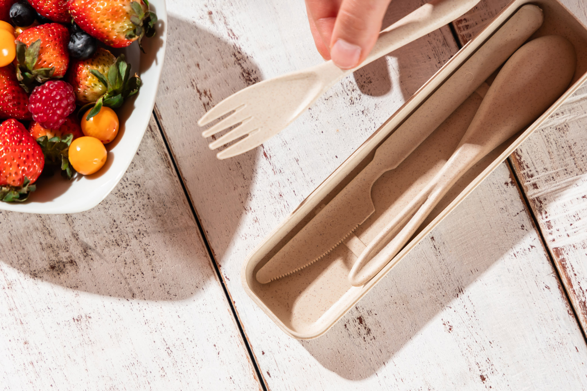 Wheat Straw King Kut Cutlery Set 5