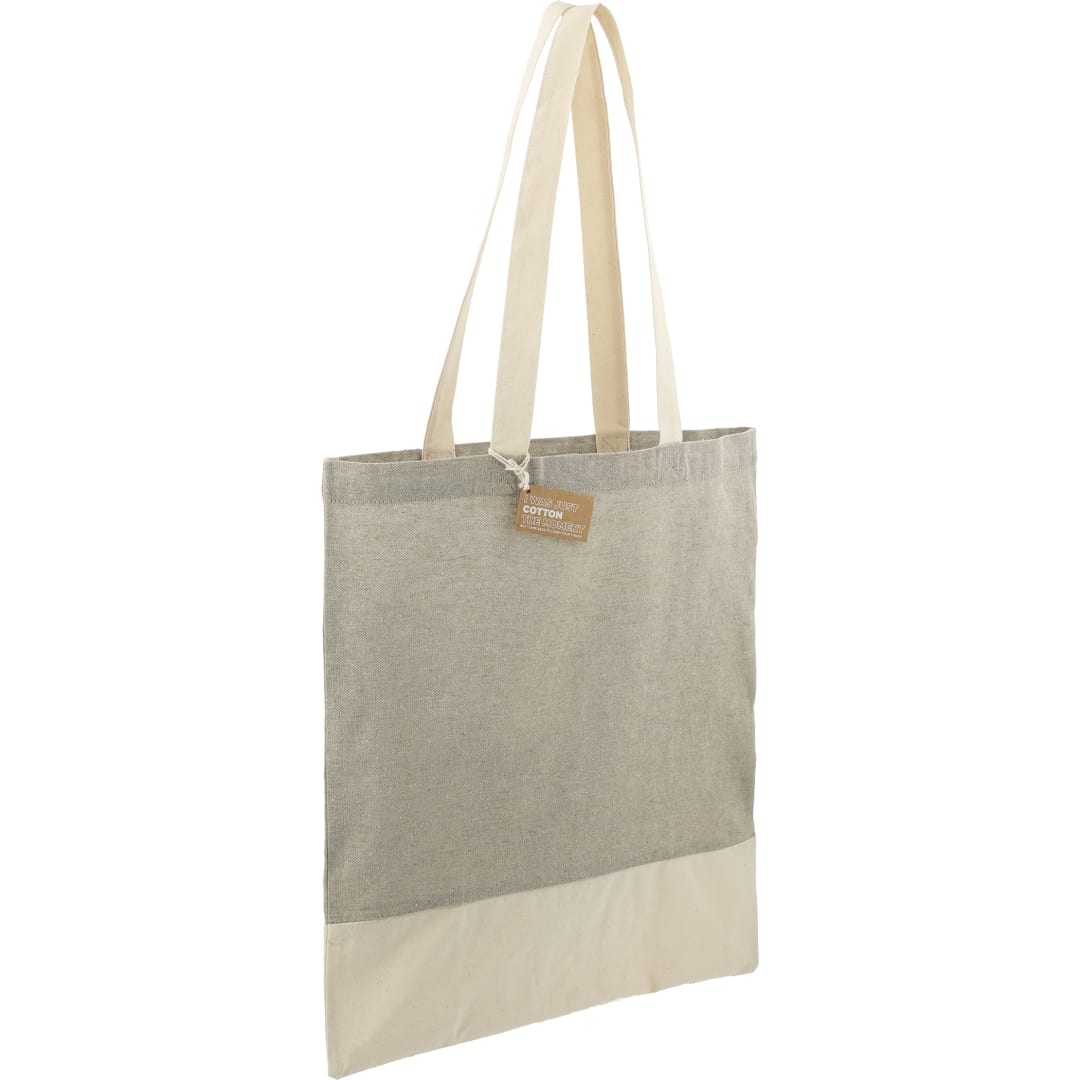 Split Recycled 5oz Cotton Twill Convention Tote 54