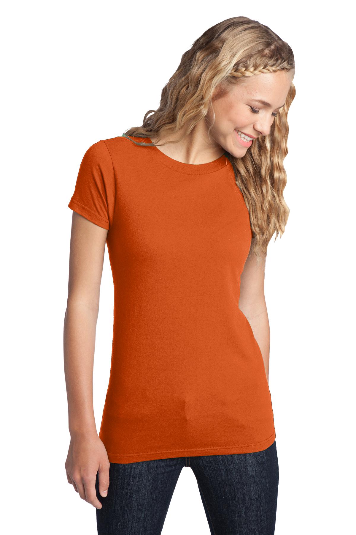 District Women's Fitted The Concert Tee DT5001 93
