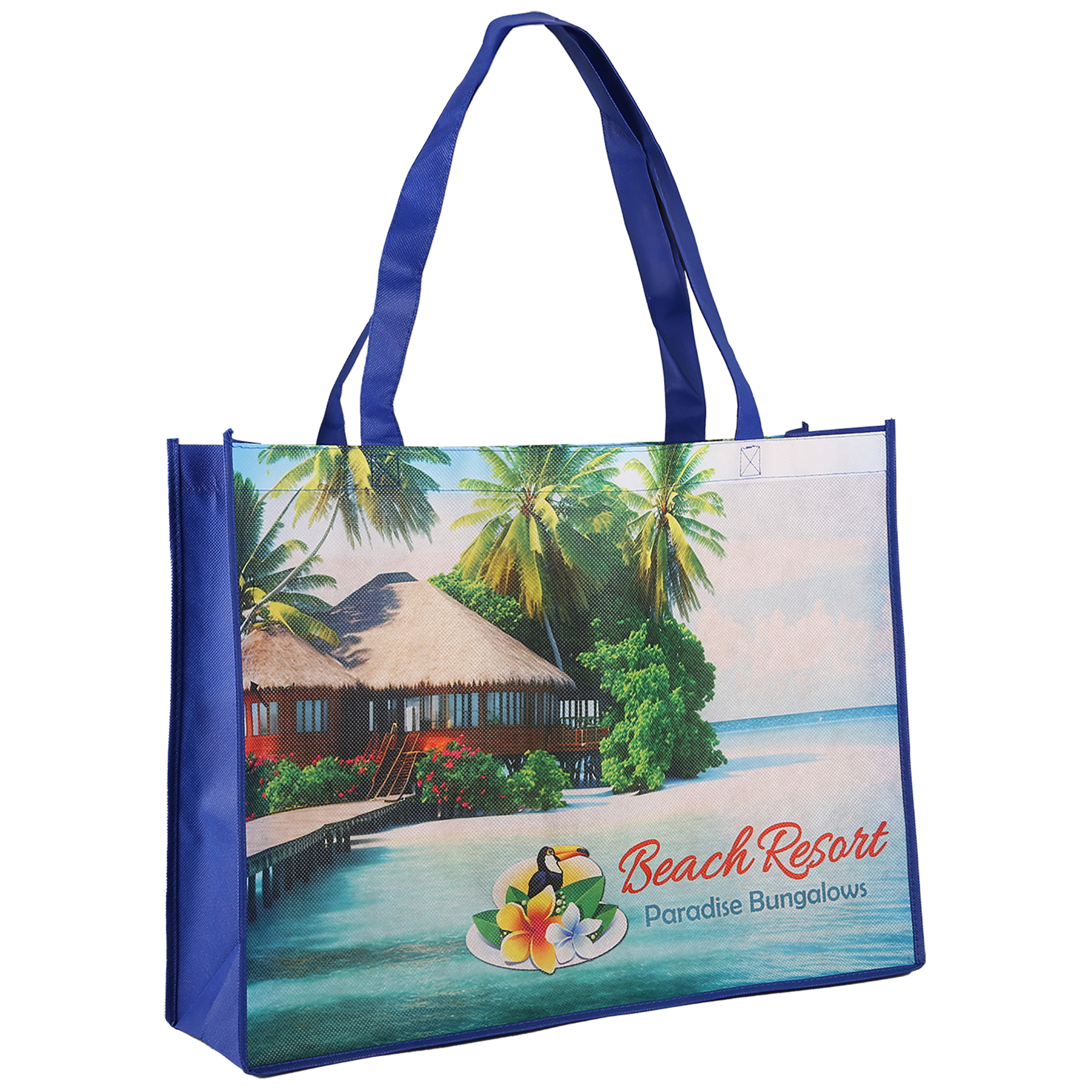 Sublimated Large Non-Woven Shopping Tote Bag 6