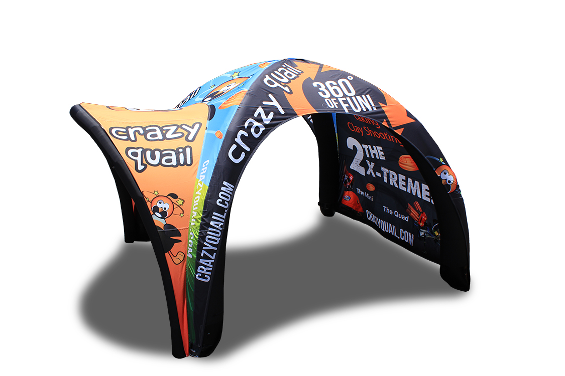 17x17 Printed Inflatable Tent