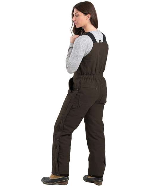Women's Softstone Duck Insulated Bib Overall - WB515 9