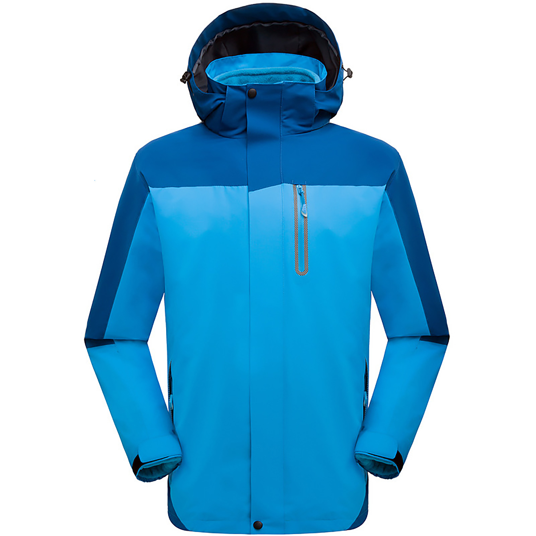 Warm Fleece Winter Jacket with Multi-Pockets 22