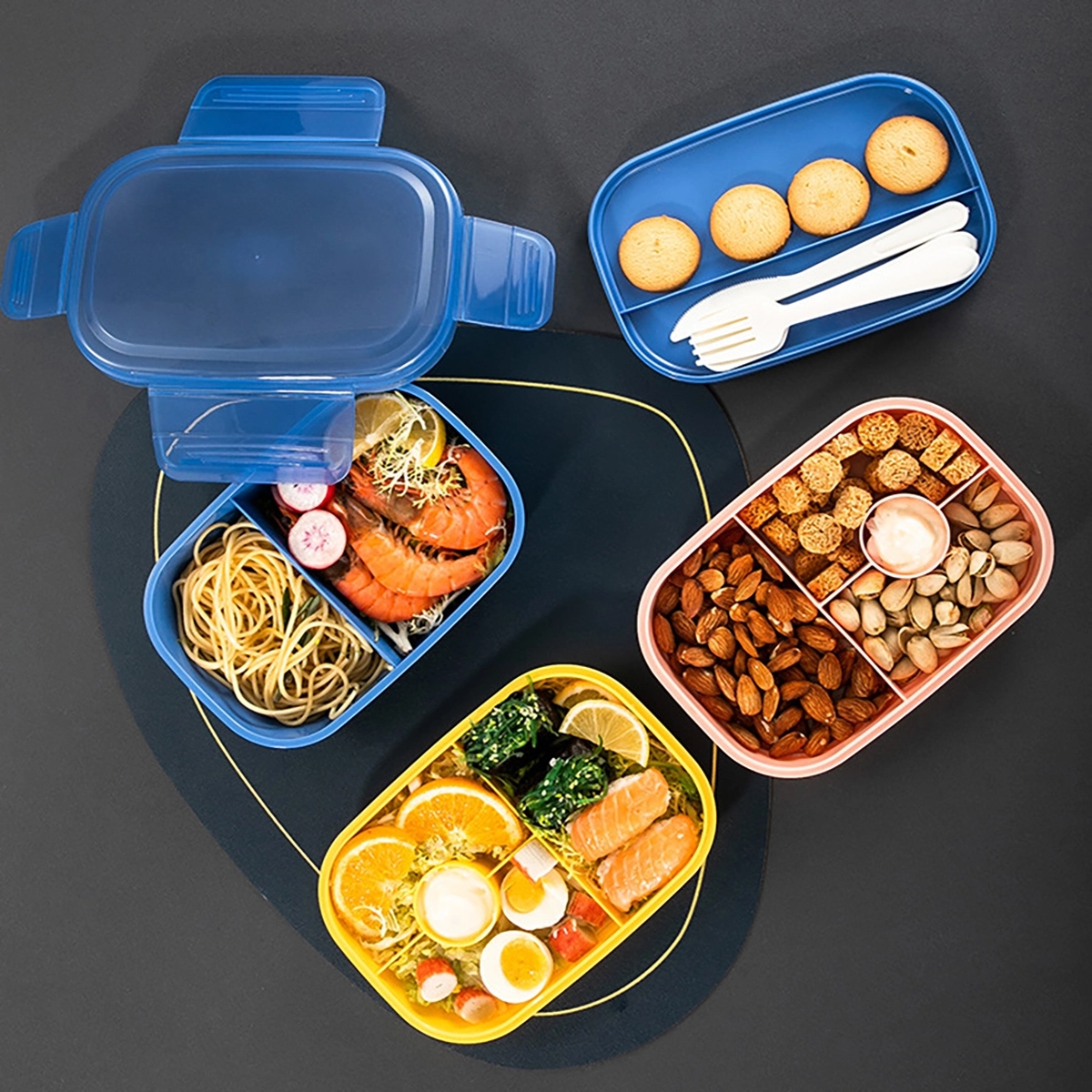3 Layers Adult Lunch Box 11