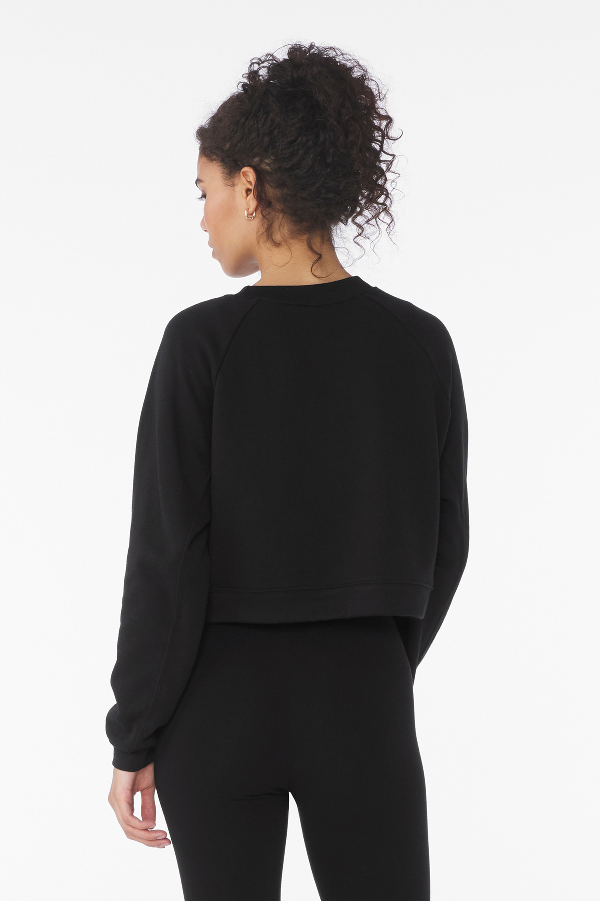 BELLA+CANVAS Women's Raglan Pullover Sponge Fleece BC7505 3