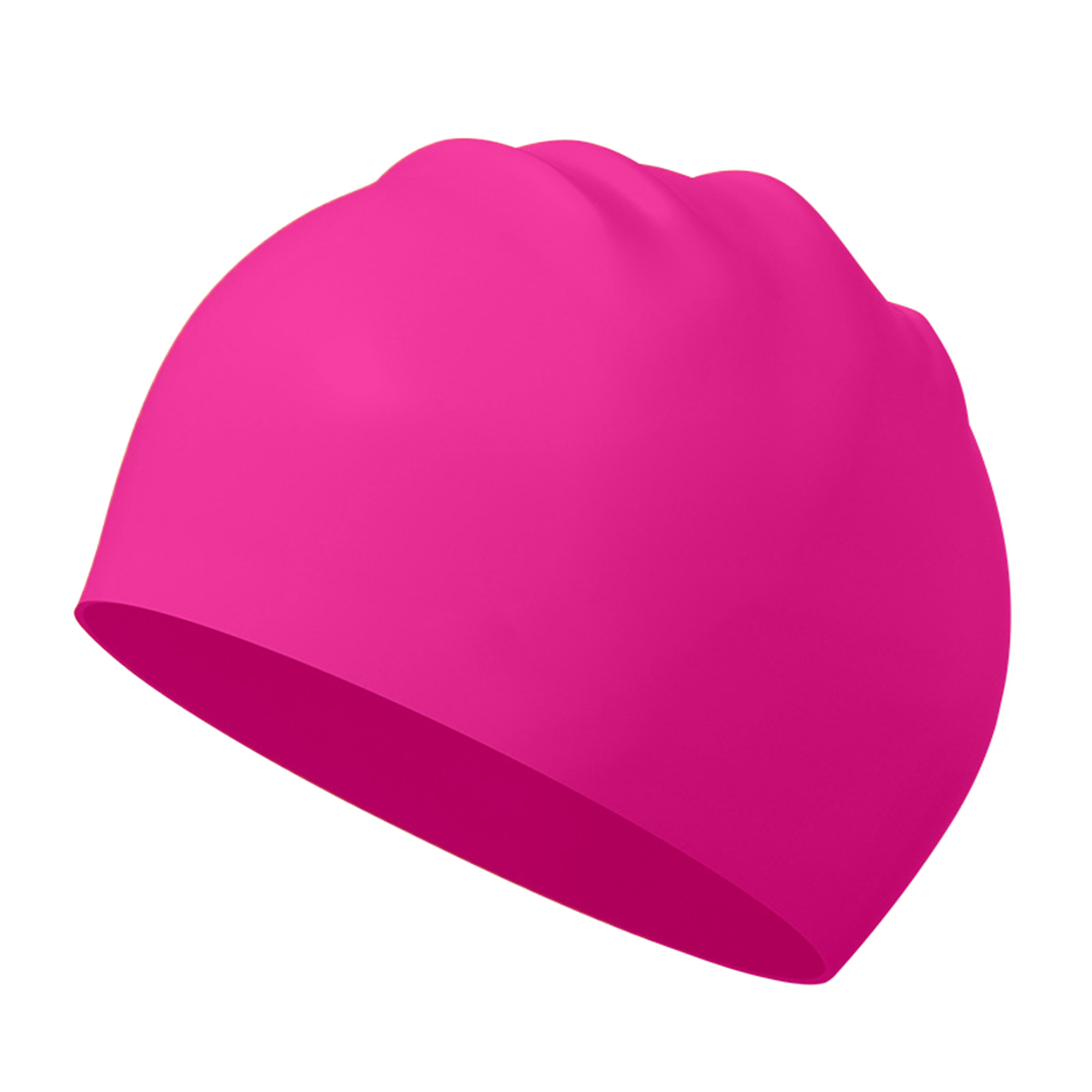 MOQ50 Unisex Silicone Swim Cap Waterproof 50g 7