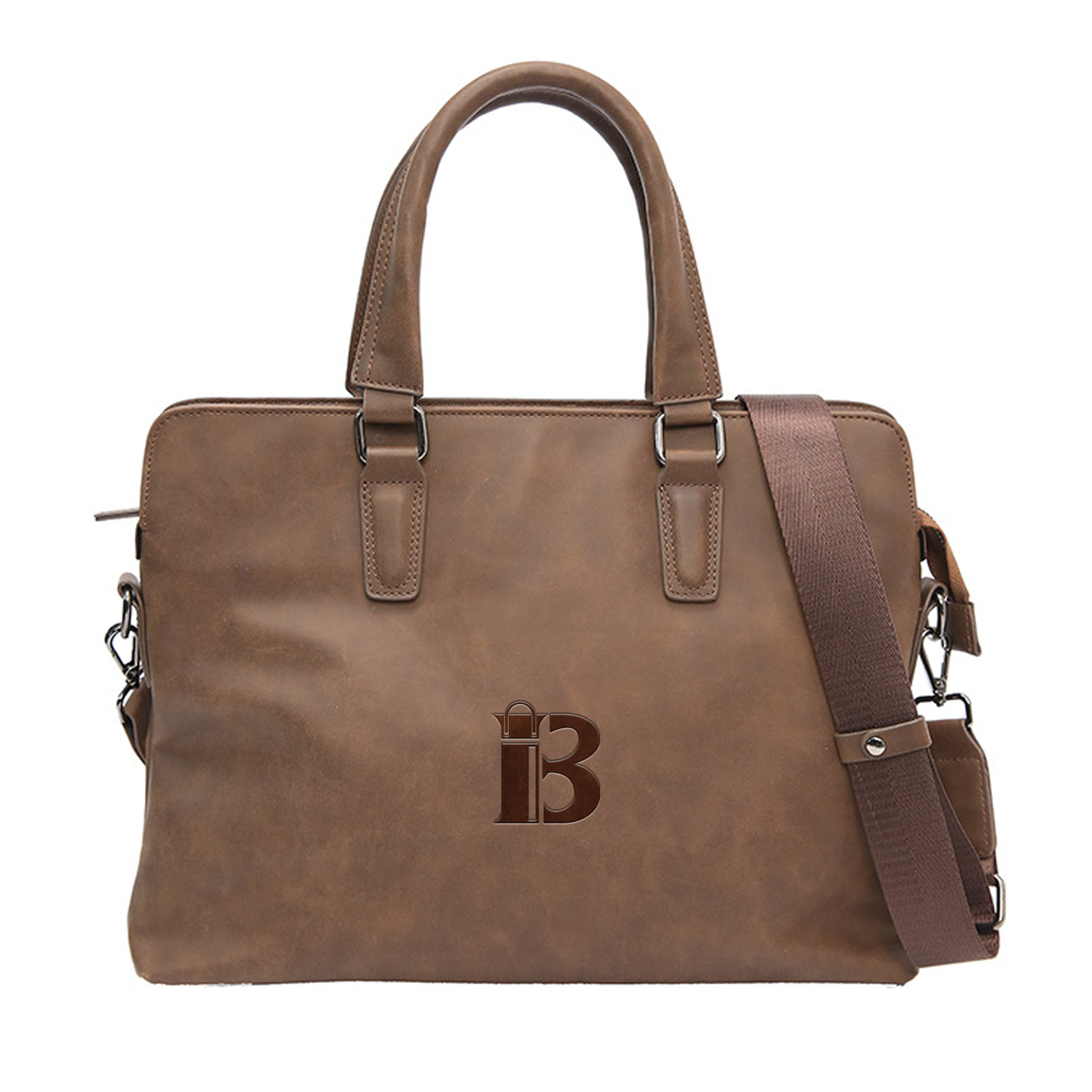 Casual Pu Leather Messenger Tote Bag 3