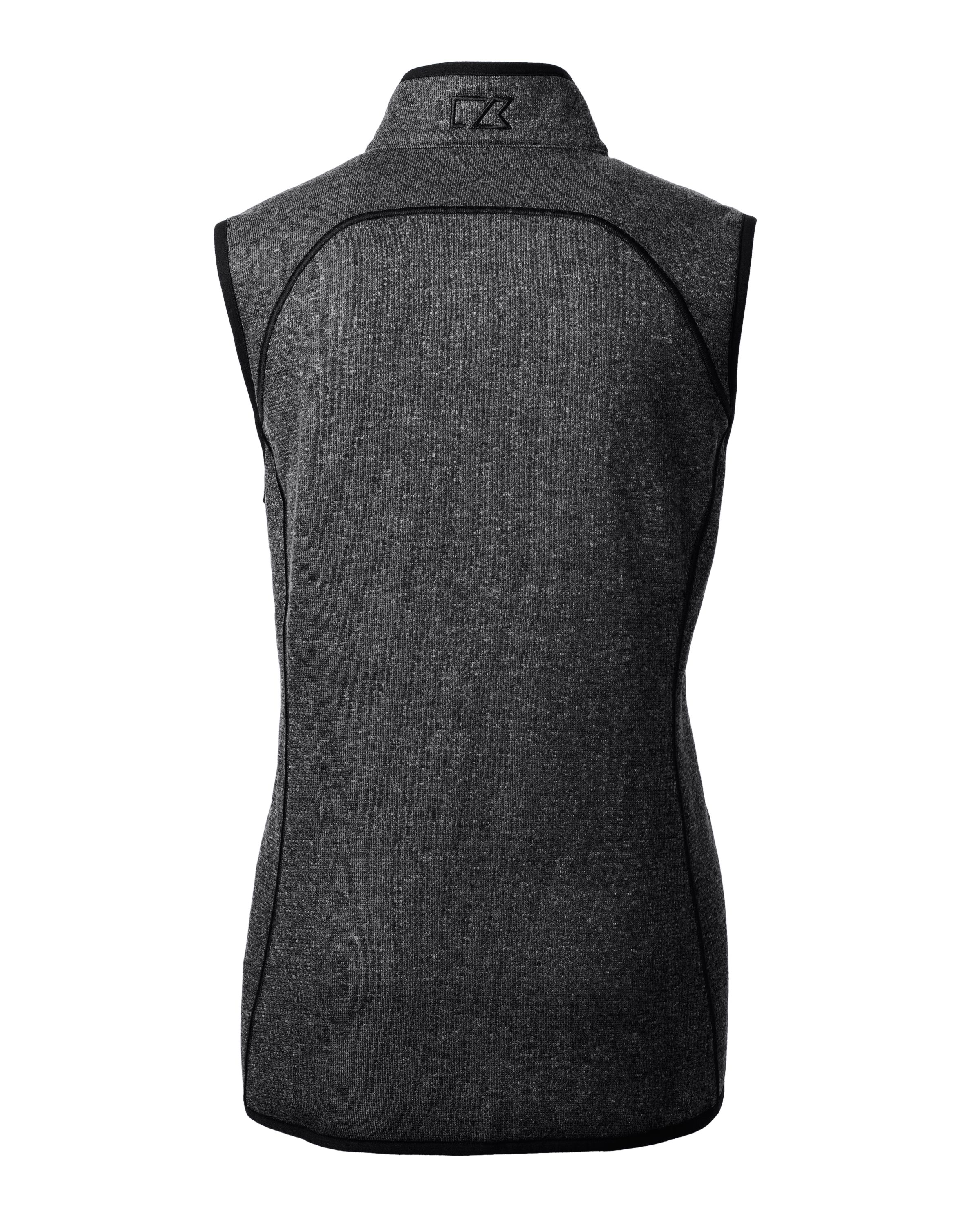 Cutter & Buck Mainsail Sweater-Knit Womens Full Zip Vest 33