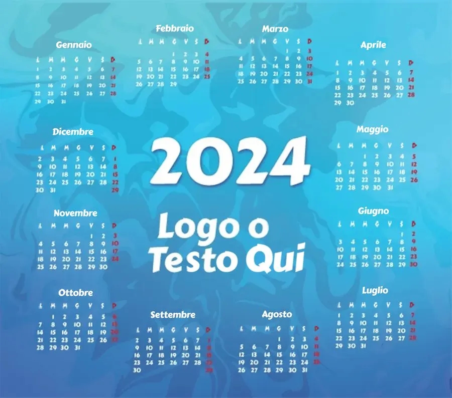 Light Blue Calendar Mouse Pad 5