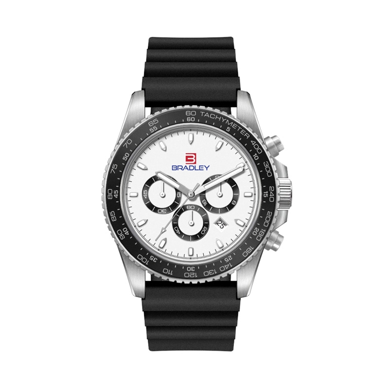 42.5MM, SS, SILVER CASE, CHRONO MVT, DTE