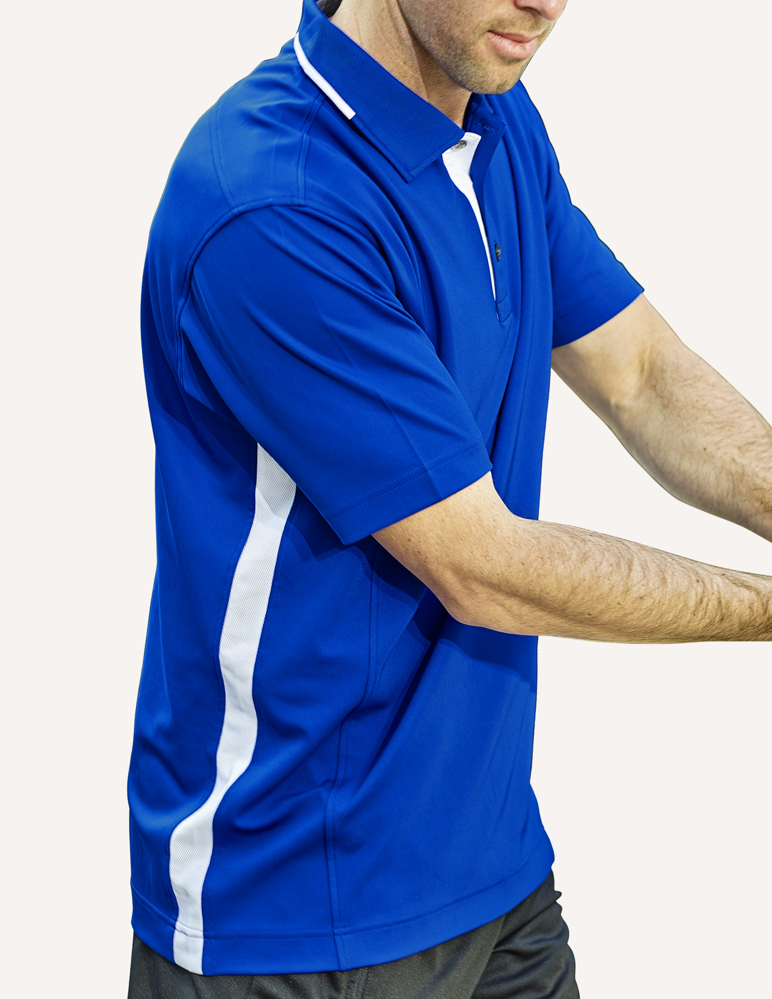 Men's Vanguard Hybrid Interlock Knit Polo Shirt 7