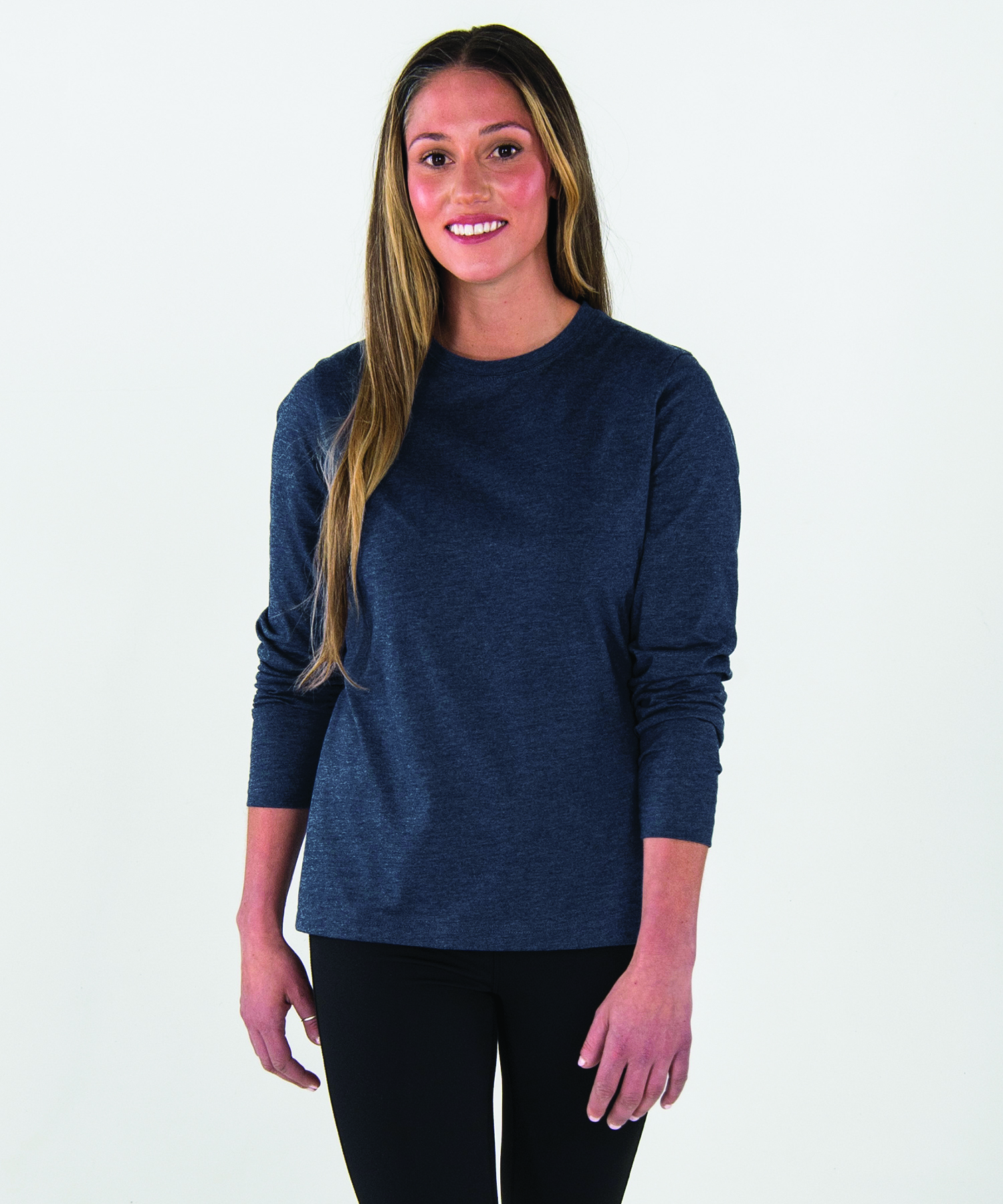 Women's Comfort-Core Long-Sleeve Crew 4