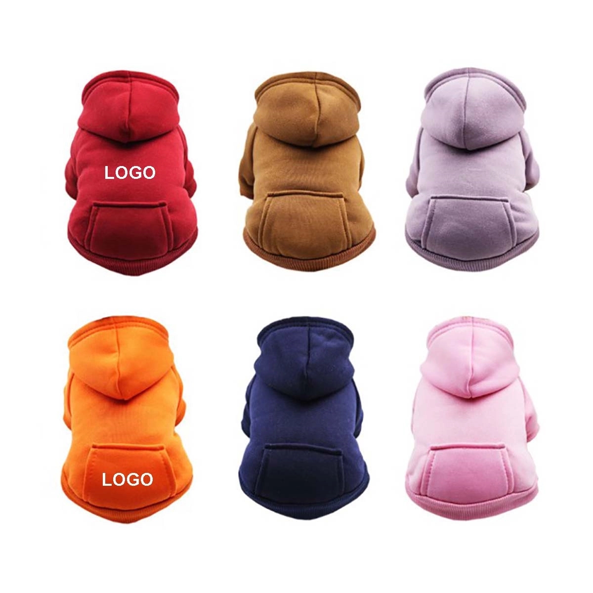 Pet Dog Hoodie With Pocket 3