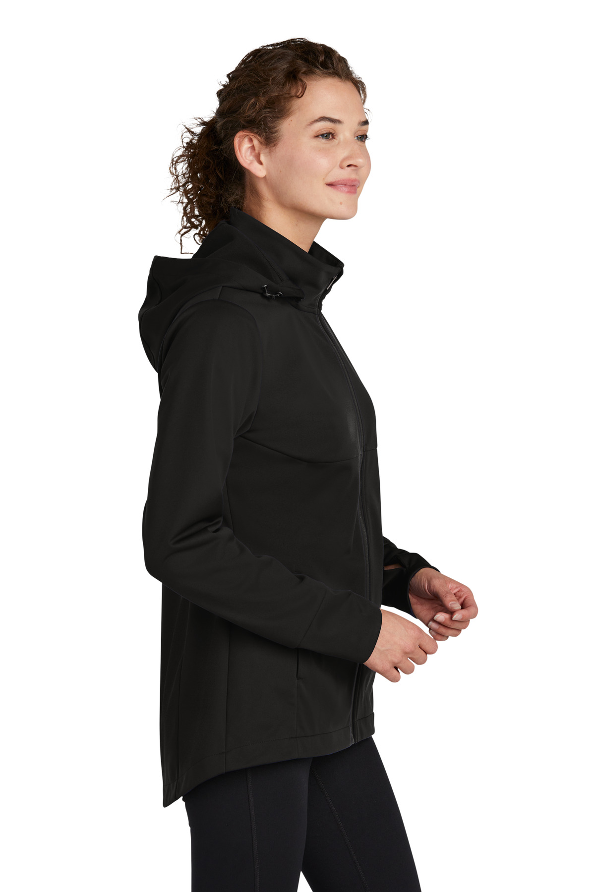 Sport-Tek® Women's Hooded Soft Shell Jacket 12