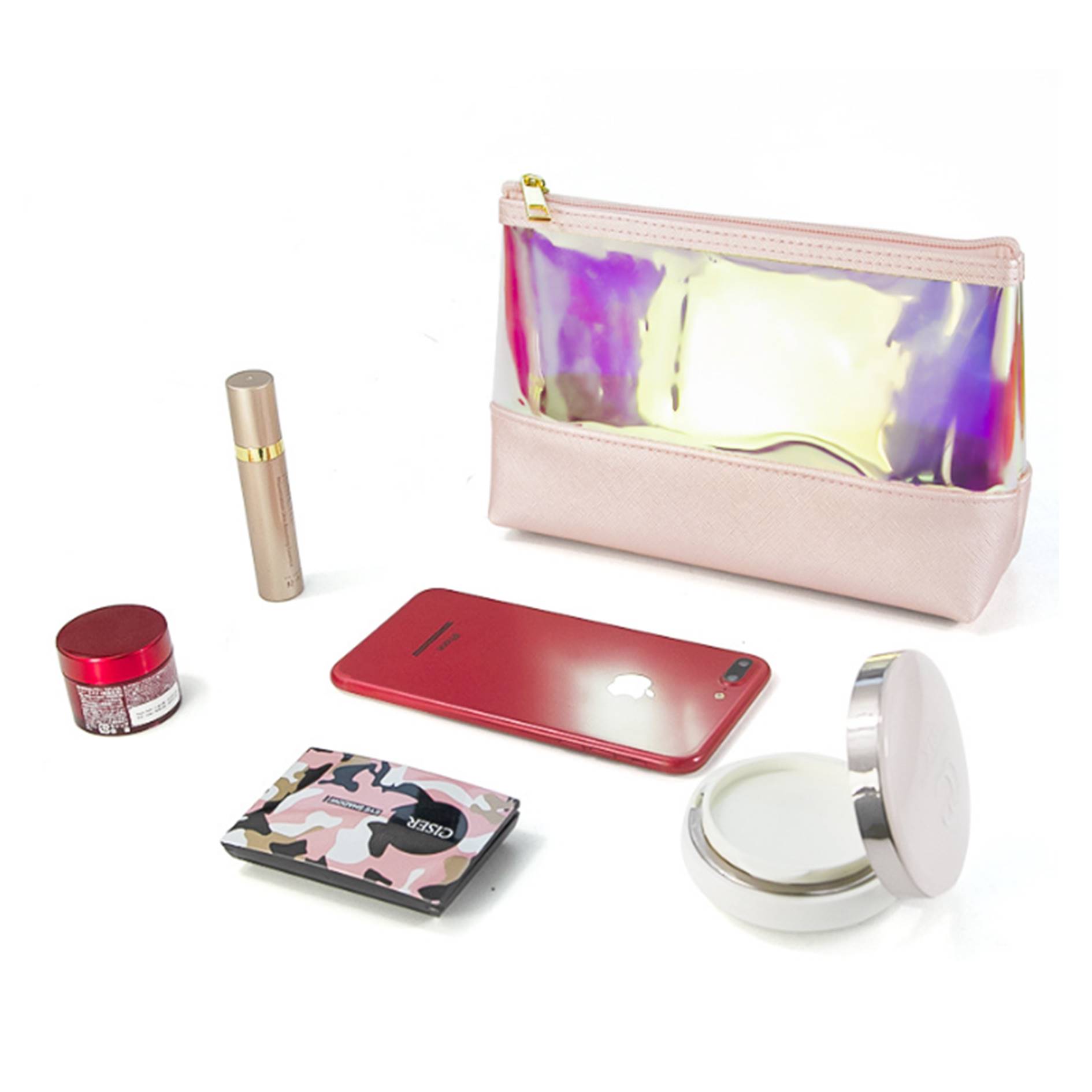 T Shape Clear Laser Makeup Bag 3