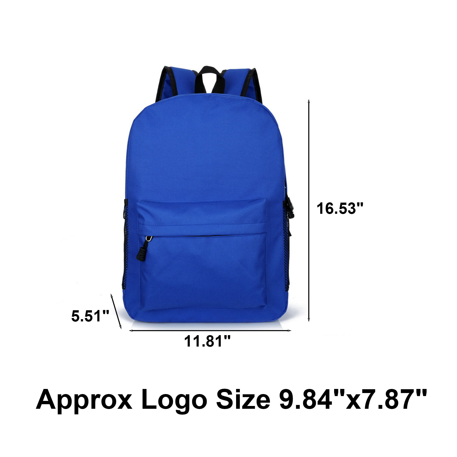 Student Backpack With Water Bottle Pocket 2