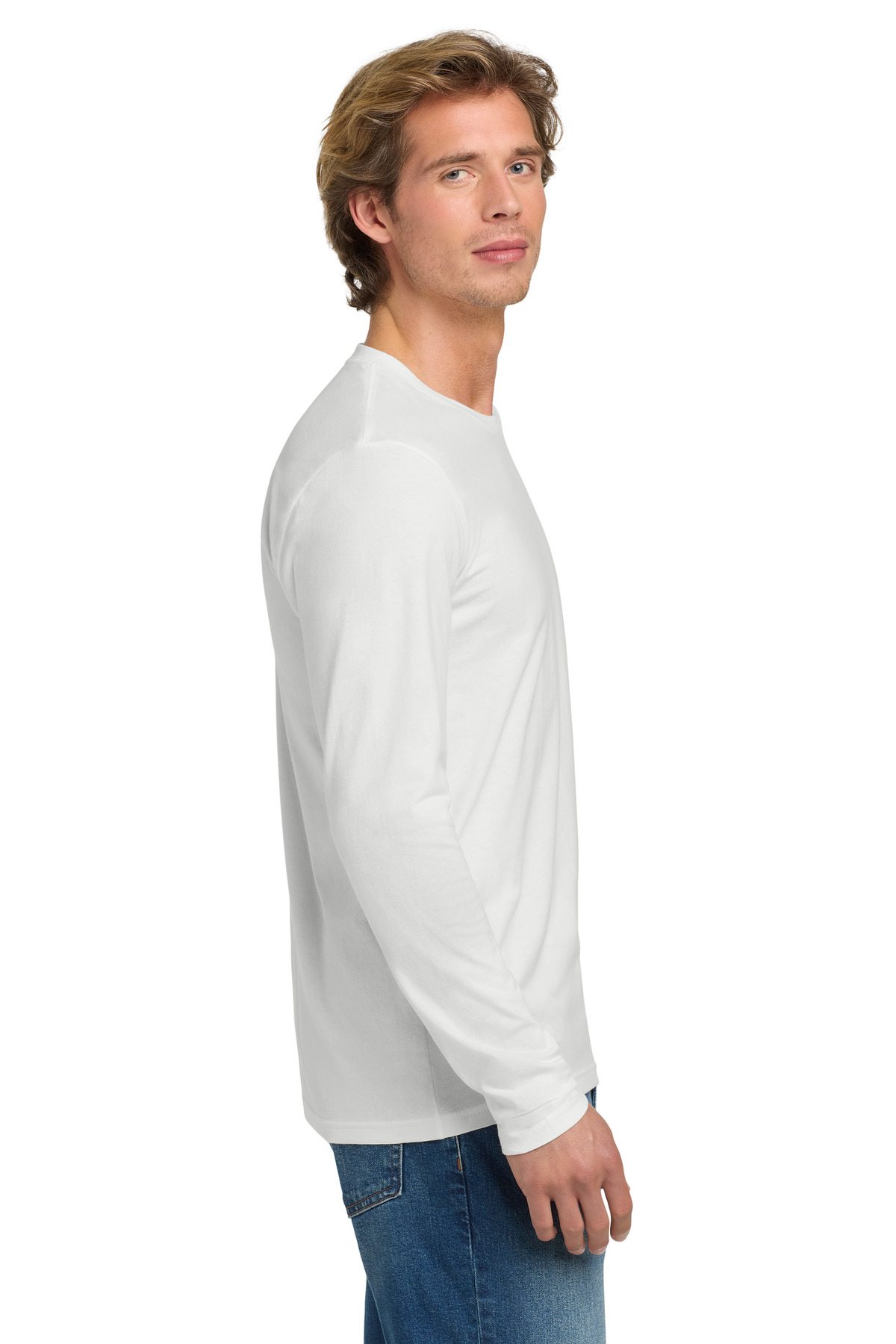 Next Level Apparel Cotton Long Sleeve Tee. NL3601 76