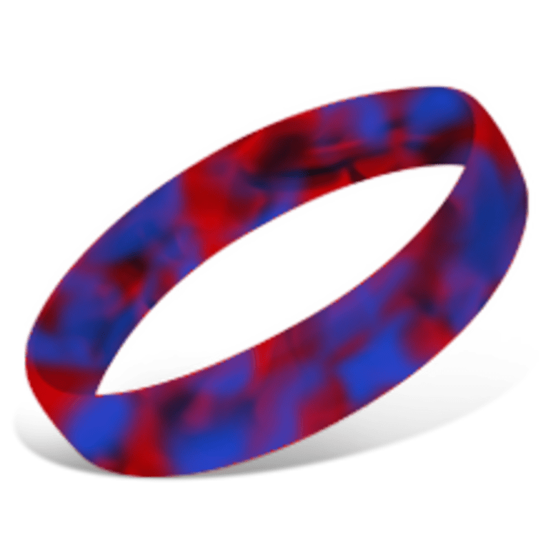 1 Inch Full Color Printed Wristbands 117