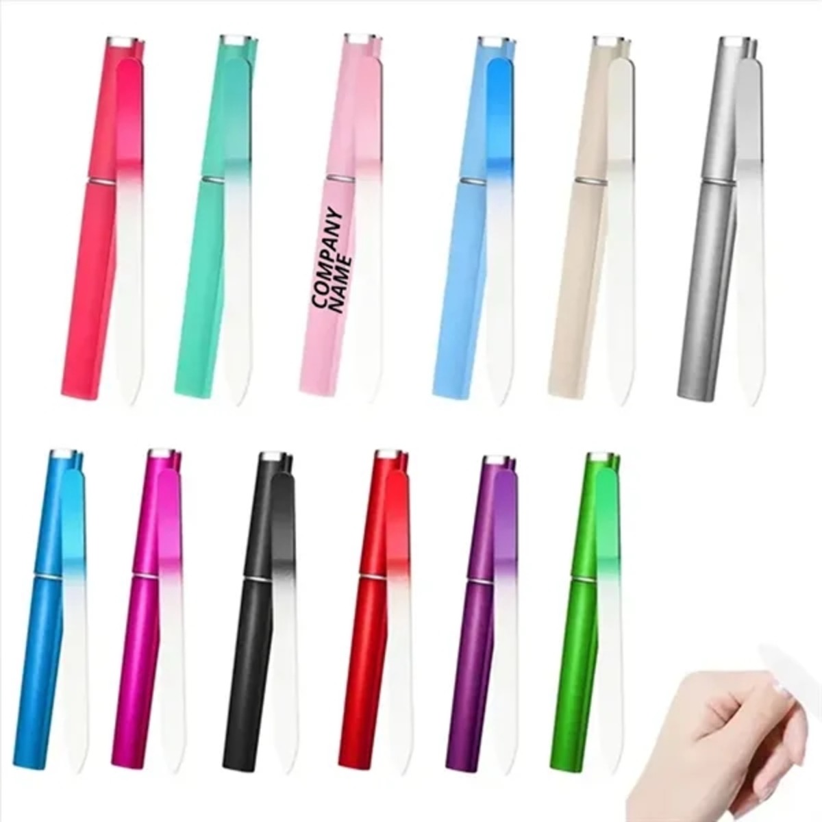 Crystal Glass Nail File with Case 1